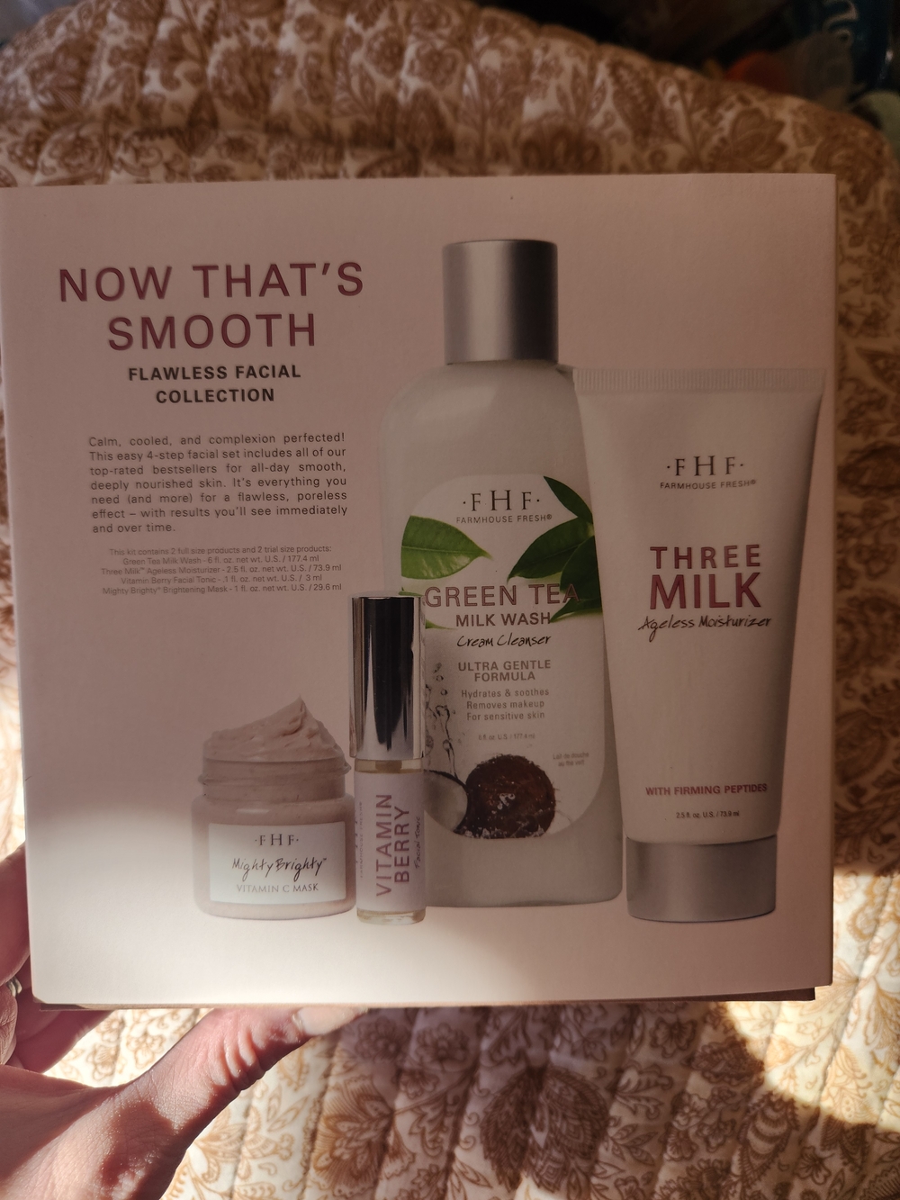 FHF Three Milk Ageless Moisturizer & Green Tea Milk Wash - SET-FARMHOUSE FRESH